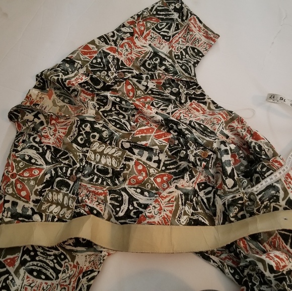 Vintage 100% Cotton Wild Dress with Fun Patterns - Picture 3 of 8